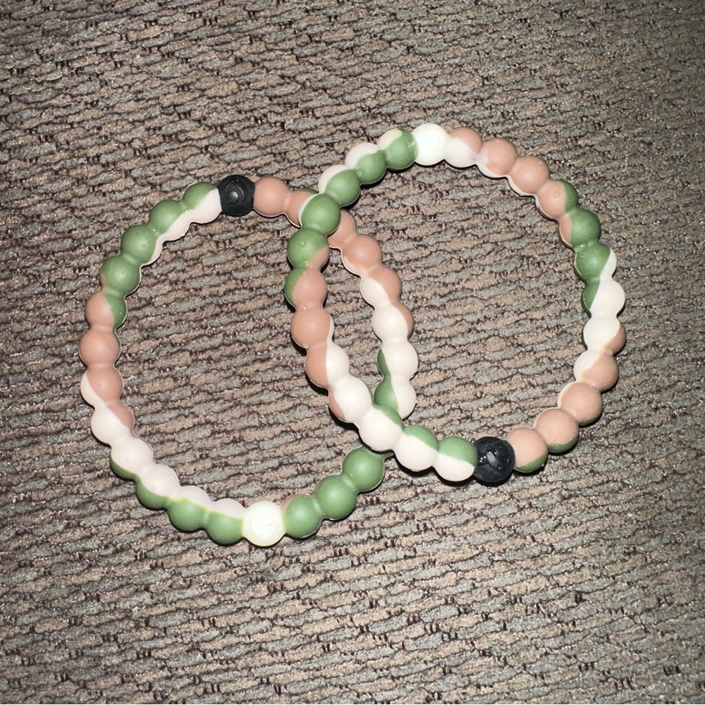 Lokai Silicone Beaded Bracelets (Set of 2)